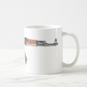 Caneca De Café Espingarda de assalto de AK47
