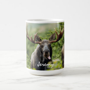 Caneca De Café Espingarda Touro Moose