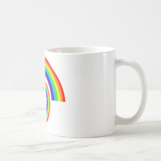 Caneca De Café Espiral de Arco-íris