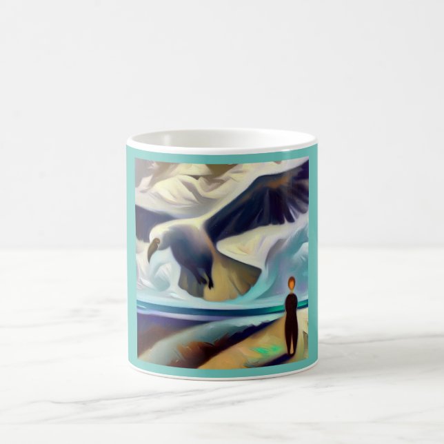 Caneca De Café Espírito Animal Albatroz 3 (Centro)