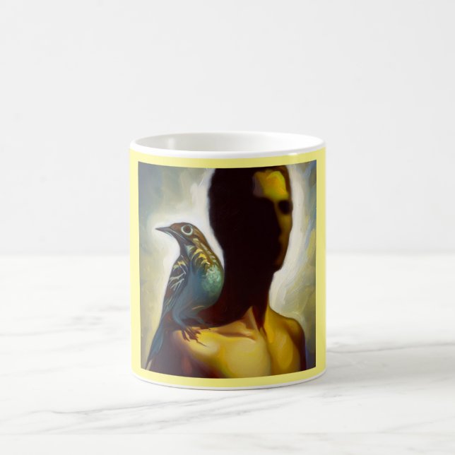 Caneca De Café Espírito Animal Meadowlark 3 (Centro)