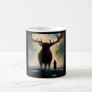 Caneca De Café Espírito Animal Moose 2