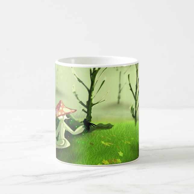 Caneca De Café Espírito de Cogumelo da Floresta – Criatura Fantás (Centro)