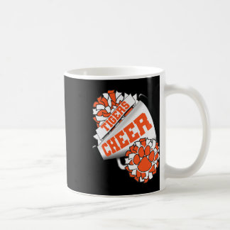 Caneca De Café Espírito de Equipe de Animação dos Tigres de Volta