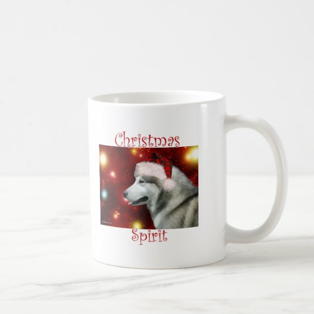 Caneca De Café Espírito de Malamute no Alasca (Direita)