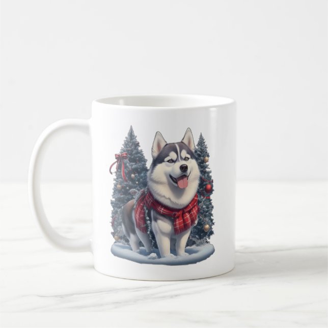 Caneca De Café Espírito de Natal de Natal de Natal de Natal Mágic (Esquerda)