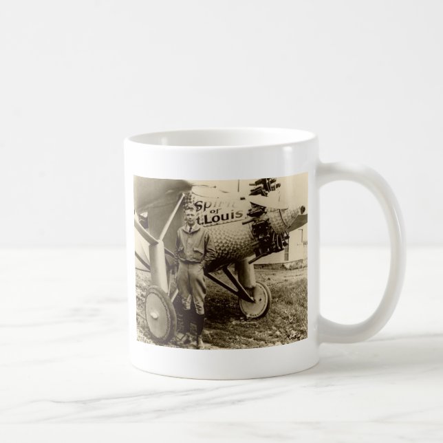 Caneca De Café Espírito de St Louis (Direita)