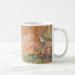 Caneca De Café Espírito Florestal / Arte Original de Fada Laranja