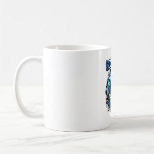 Caneca De Café Espírito Futebol Escócia Esqueleto Atacante Nações