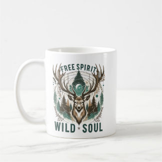 Caneca De Café Espírito Livre - Saco Selvagem de Alma