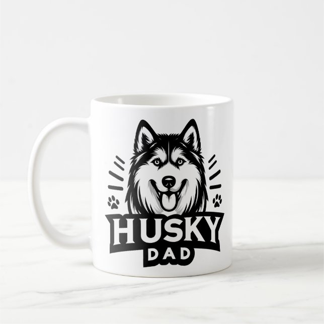 Caneca De Café Espírito Siberiano: Abraçando a paternidade como P (Esquerda)