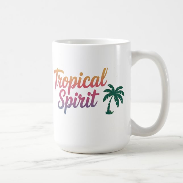 Caneca De Café Espírito tropical (Direita)