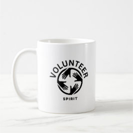 Caneca De Café Espírito Voluntário