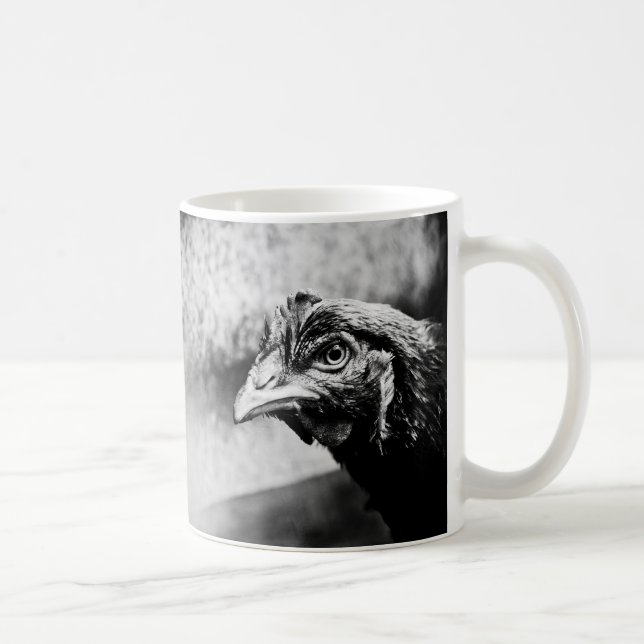 Caneca De Café espíritos e galinhas (Direita)