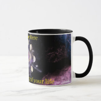Caneca de Café Espiritual com Fases da Lua Persona