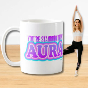 Caneca De Café Espiritual Engraçado Aura Nova Idade Espiritual