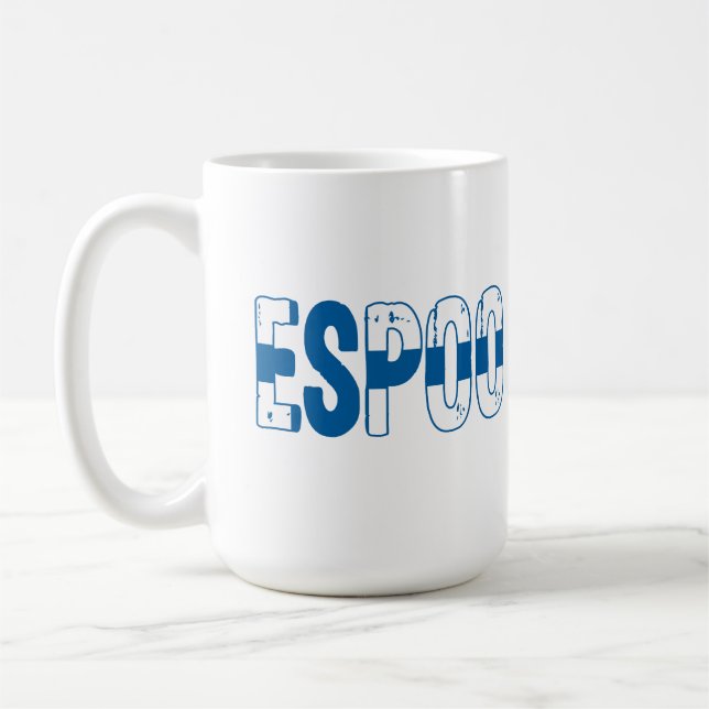 Caneca De Café Espoo Finlândia (Esquerda)