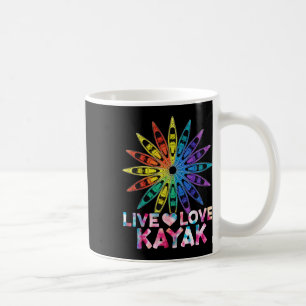 Caneca De Café Esporte de Remo de Canoa Barco Remador Viver Amar