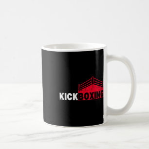 Caneca De Café Esporte de Ringue de Luta de Kickboxing