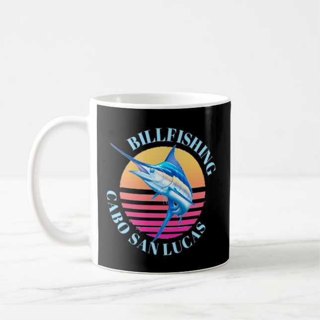 Caneca De Café Esporte Pesca Cabo San Lucas (Esquerda)