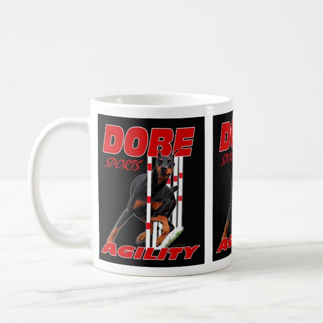 Caneca De Café Esportes de Dobe - agilidade (Esquerda)