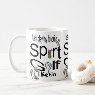 Caneca De Café Esportes de Golf Mugs