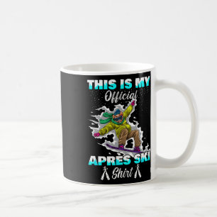 Caneca De Café Esportes De Inverno Esqui Porco Snowboard Este É M