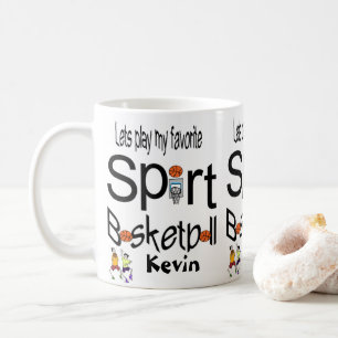 Caneca De Café Esportes de Mugs de Basquete