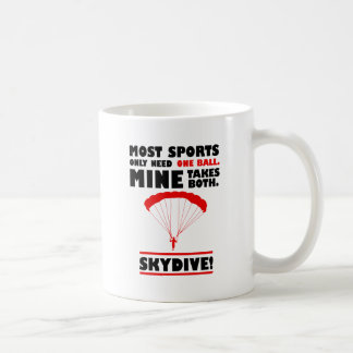 Caneca De Café esportes e skydive, o Mine leva ambos