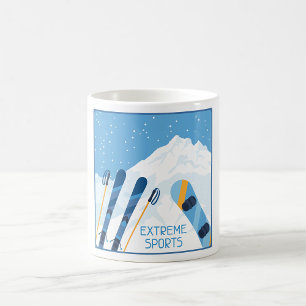 Caneca De Café Esportes Extremos de inverno
