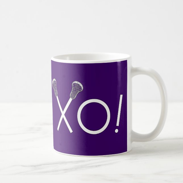 Caneca De Café Esportes Lacrosse (Direita)