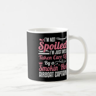 Caneca De Café Esposa De Capitão De Avião - Cuidada De