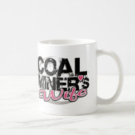 Caneca De Café esposa de mineiro de carvão