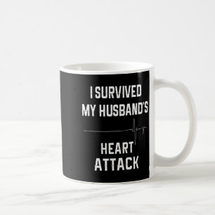Caneca De Café Esposa do sobrevivente de ataque cardíaco - sobrev