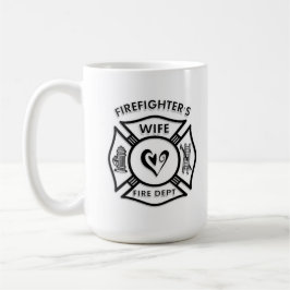 Caneca De Café Esposa dos sapadores-bombeiros
