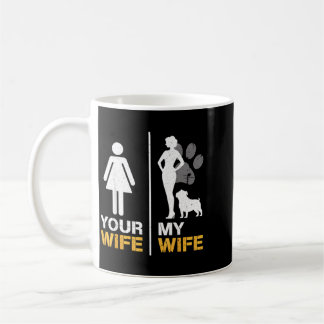 Caneca De Café Esposa Esposa English Bulldog Amante de Animais de