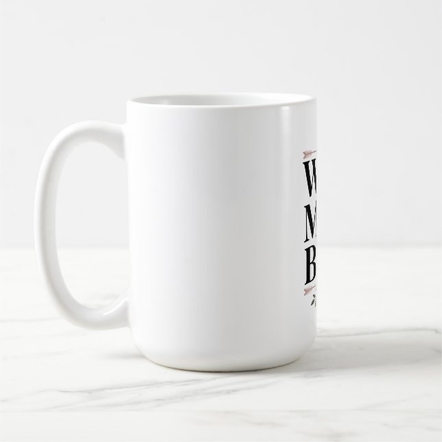 Caneca De Café Esposa. Mãe. Chefe. (Esquerda)