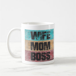 Caneca De Café Esposa Mãe Chefe