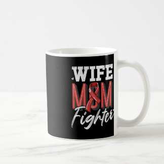 Caneca De Café Esposa Mãe Combatendo Cérebro Aneurísmo Sensibiliz