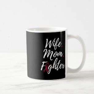 Caneca De Café Esposa Mamãe Combatendo o Cérebro Sensibilização