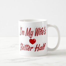 Caneca De Café Esposa tem uma citação vermelha