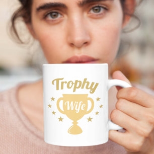 Caneca De Café Esposa Trophy