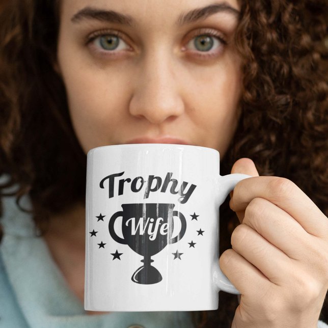 Caneca De Café Esposa Trophy (trophy wife mug)