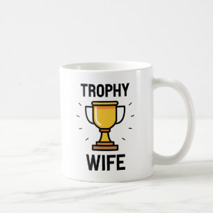 Caneca De Café Esposa Trophy