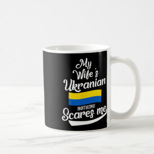 Caneca De Café Esposa Ucraniana Ucrânia Marido Aniversário Casame