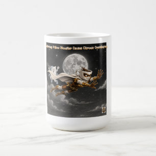 Caneca De Café Espresso Enforcer vs. Pillow Monster