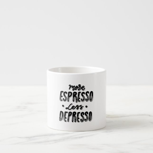 Caneca de Café Espresso Engraçada (Frente)