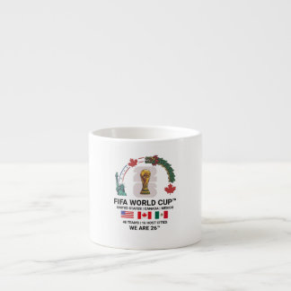 Caneca de Café Espresso FIFA Copa do Mundo 2026 El