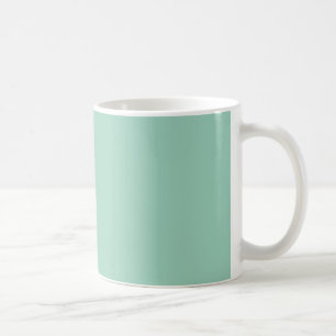 Caneca De Café Espuma do Mar de Moda Verde-Seafoam-Luz