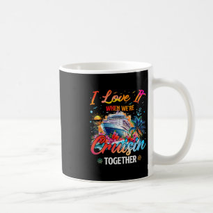 Caneca De Café Esquadra de Cruzeiro 2025 Eu Adoro Quando Estamos